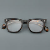 Tunde Retro Acetate Rectangle Glasses Frame