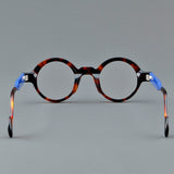 Dante Retro Acetate Round Glasses Frame