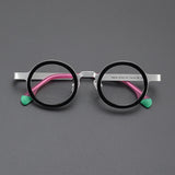 Maag Round Titanium Glasses Frame