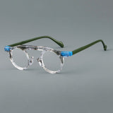 Ilir  Retro Round Acetate Glasses Frame