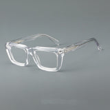 Sutton Retro Rectangle Acetate Glasses Frame