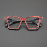 Knight Acetate Cat Eye Glasses Frame