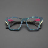 Knight Acetate Cat Eye Glasses Frame