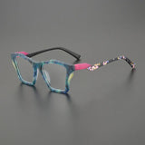 Knight Acetate Cat Eye Glasses Frame