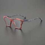 Knight Acetate Cat Eye Glasses Frame