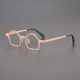 Lesley Retro Round Titanium Optical Glasses Frames