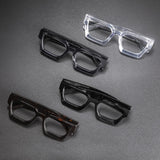 Nat Acetate Rectangle Glasses Frame