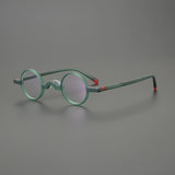 Hamo Vintage Acetate Round Eyeglasses Frame