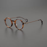 Diaz Retro Round Acetate Glasses Frame