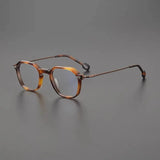 Sarker Retro Acetate Titanium Glasses Frame