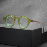 Garth Round Acetate Glasses Frame