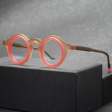 Garth Round Acetate Glasses Frame