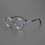 Markus Vintage Titanium Round Glasses Frame