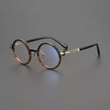 Markus Vintage Titanium Round Glasses Frame