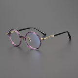 Markus Vintage Titanium Round Glasses Frame