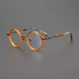 Markus Vintage Titanium Round Glasses Frame