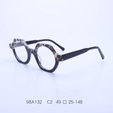 Kit Acetate Polygon Glasses Frame