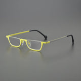 Eken Retro Semi Titanium Glasses Frame