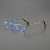 Eken Retro Semi Titanium Glasses Frame