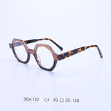 Kit Acetate Polygon Glasses Frame