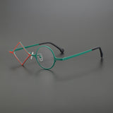 Kala Titanium Geometric Glasses Frame