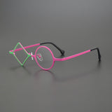 Kala Titanium Geometric Glasses Frame