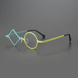 Kala Titanium Geometric Glasses Frame