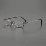 Eken Retro Semi Titanium Glasses Frame