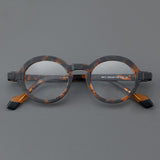 Dimash Round Acetate Glasses Frame