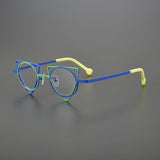 Sabel Special Shaped Triangle Titanium Glasses Frame