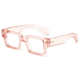 Omar Plastic Rectangle Glasses Frame