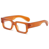 Omar Plastic Rectangle Glasses Frame