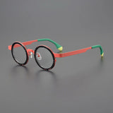 Maag Round Titanium Glasses Frame