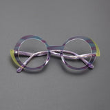 Cob Vintage Round Acetate Glasses Frame