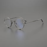 Odam Retro Round Titanium Glasses Frame