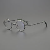 Hod Retro Round Titanium Eyeglasses Frame