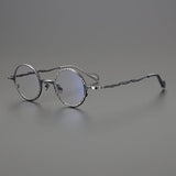 Hod Retro Round Titanium Eyeglasses Frame