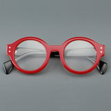 Clyde Retro Round Acetate Frame