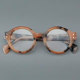 Clyde Retro Round Acetate Frame