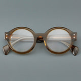 Clyde Retro Round Acetate Frame