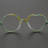 Oscar Individual Hand Frosted Multicolor Acetate  Glasses Frame