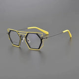 Kelly Retro Ultra Light Titanium Acetate Glasses Frame