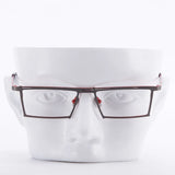 Levi Titanium Small Size Square Glasses Frame