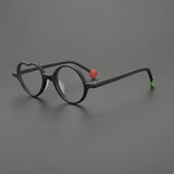 Oscar Individual Hand Frosted Multicolor Acetate  Glasses Frame