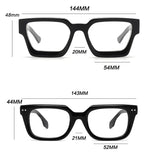 Nat Acetate Rectangle Glasses Frame