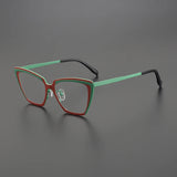 Titus Ultralight Titanium Cat Eye Glasses Frame