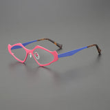 Ollie Titanium Cat Eyes Glasses Frame