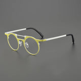 Ed Retro Round Titanium Glasses Frame