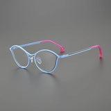 Karen Cat Eyes Ultralight Titanium Glasses Frame