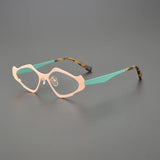 Ollie Titanium Cat Eyes Glasses Frame